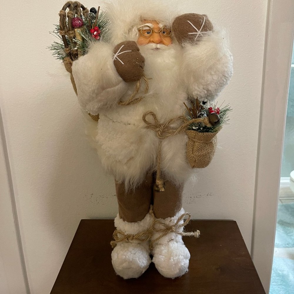 Santa All Dressed for Winter 18"